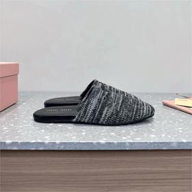 Miu. M Baotou Pantoffeln (4 Stile) -0087  