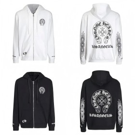 CHROME Hoodie Reißverschluss Sweatshirt-0250  