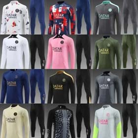 23-24-25 Herbst und Winter Fußball Trikot Trainingsanzug-1137  