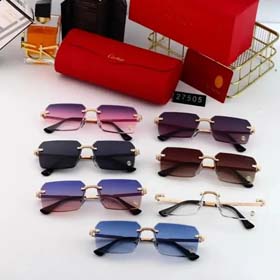 Cartier Gradient Farbe Mode Brille-1554  