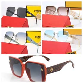 FENDI Gradient Farbe Bunte Brille-1558  