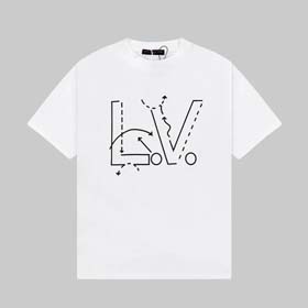 Louis Vuitton LV Stilvolles und einfaches Logo T-Shirt (16 Stile) -1711  