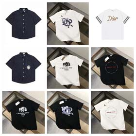 Dior Einfaches Logo Druck Mode T-Shirt-1736  