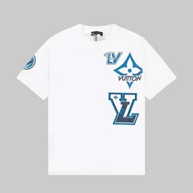 Louis Vuitton LV Sommerdruck Herren Kurzarm T-Shirt (15 Stile) - 1811  