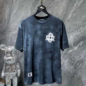 Chrome Hearts CH Sommer locker runder Hals gedruckt Herren und Frauen Tops T-Shirt(40 Stile)-1866  