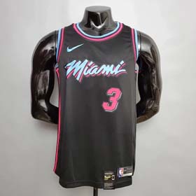 NBA Miami Heat Wade Jersey City Sports Butler Weste Stickerei 22 schwarzes Basketball Jersey (10 Sti  