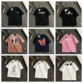 Balenciaga Modevolle und vielseitige T-Shirts-1913  