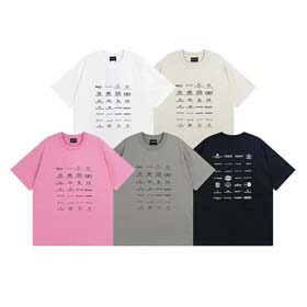 Balenciaga 2025 neue klassische LOGO lockere Herren und Frauen kurzärmelige T-Shirts-1930  