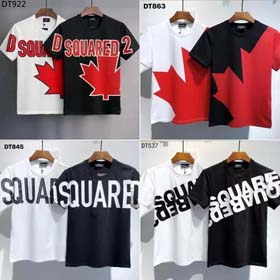 SQUARED Kurzarmeliges Herren Rundhals Jugend gedruckt Bottom Shirt-1931  