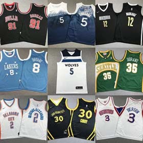 NBA Kobe Bryant gestickte Basketballweste-2023  