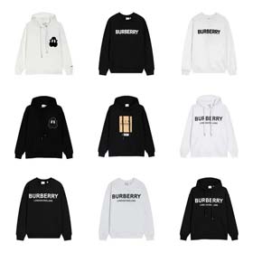 BURBERRY Baumwolle Logo Print Hoodie-2176  