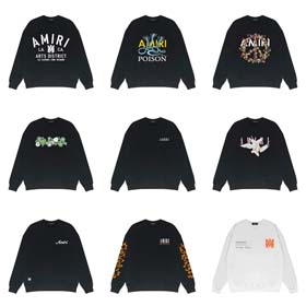 AMIRI Drei Schlangen Sweatshirt hohe Version sehr Baita-2207  