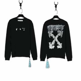 Off Weiß Gradient Pfeil Ölgemälde Druck Sweatshirt (37 Stile) - 2222  