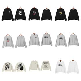 Stussy Classic Basic Rundhalssport Top-2229  