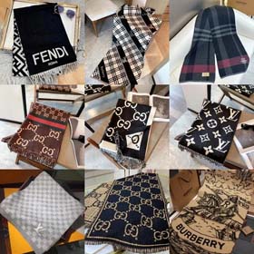 Dior Gucci Burberry Fendi Louis Vuitton LV Modevoll und vielseitig Licht Luxus Schal für Herbst und   