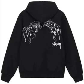 Stussy Frühjahr und Herbst modisches All-Match Hooded Sweatshirt (9 Styles)-2531  