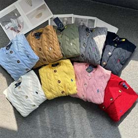 Ralph Lauren High-End Original gestickt Kabelstrick Pullover für Frauen-2533  