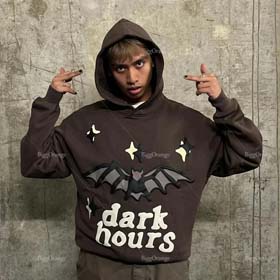 BROKEN PLANET Neues all-match personalisiertes Muster gedrucktes Kapuzenshirt (16 Stile) -2534  