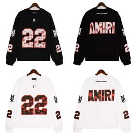 AMIRI Herren Casual Hooded Sweatshirt-2536  