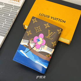 Louis Vuitton LV Brief Muster Passhalter-3530  