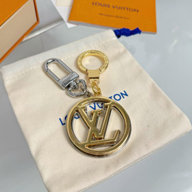 Louis Vuitton LV abnehmbare Zweiteilige Anhänger Schlüsselanhänger-3644  