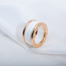 Bulgari Brief Keramik Ring-3908  