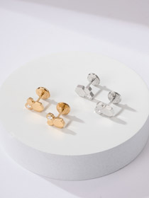 Chaumet Paris Biene Meine Liebe Liebe Nest Serie Metall Ohrringe-3993  