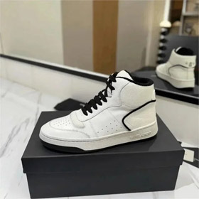 SAINT LAURENT YSL Leder Mid-Top Spitze-up High-Top Mode Sneakers (10 Styles)-2911  