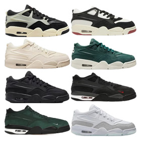 Nike Air Jordan 4 RM rutschfeste verschleißfeste Mid-Top Casual Schuhe-2989  
