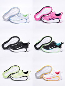 Nike NK Infinity Flow rutschschutz stoßdämpfende verschleißfeste Low-Top Kinder Laufschuhe-4082  