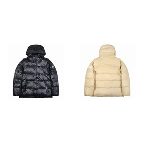 Burberry London England neue abnehmbare Ärmel Daunenjacke-4270  