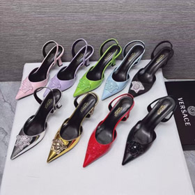 Versace neue Stiletto Ferse offene Zehen Sandalen-5726  