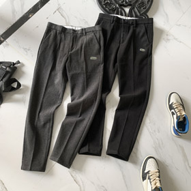 Lacoste klassische Wollmischung geradbeinige Hose-5927  