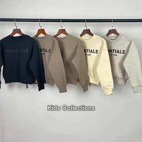 Essentianls Kinder Rundhals Fleece Sweatshirt-2717