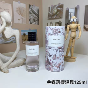 Dior Kollektion fallende Kirschblüten und tanzende goldene Schmetterlinge Limited Edition Parfüm-341